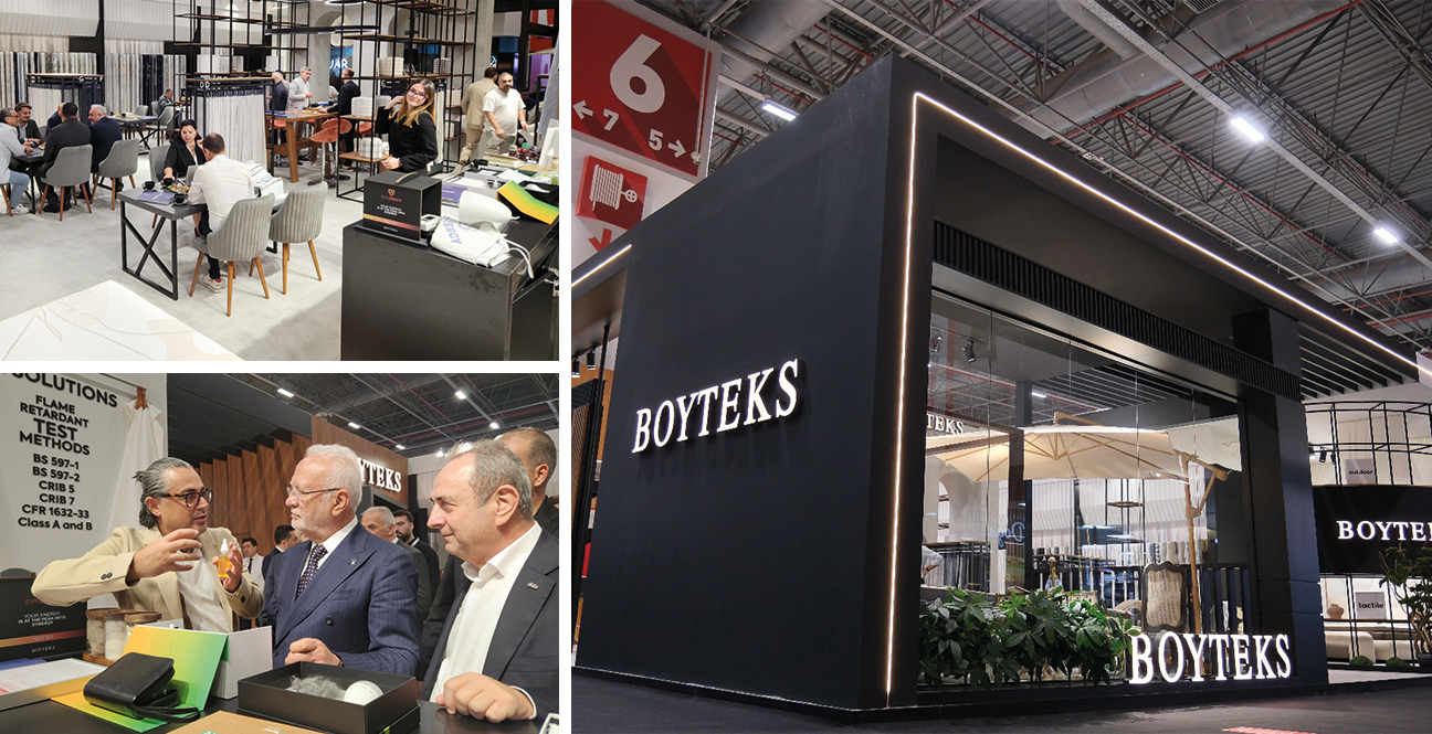 Boyteks, IBIA EXPO 2025’te yenilikçi ve sürdürülebilir konseptleriyle yer aldı